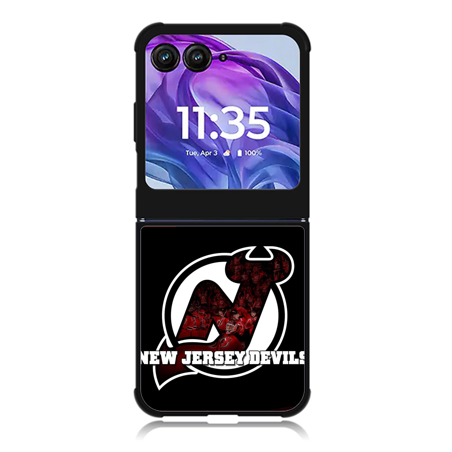 New Jersey Devils NHL Team Logo1 Motorola Moto Razr 2024 , Moto Razr 50 Case FE1805