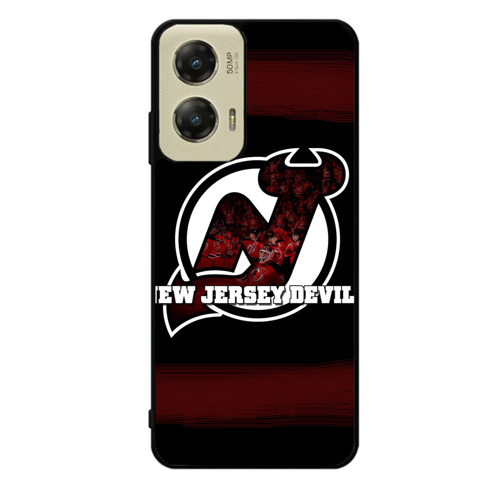 New Jersey Devils NHL Team Logo1 Case Motorola Moto G Stylus 2024 5G BC1805