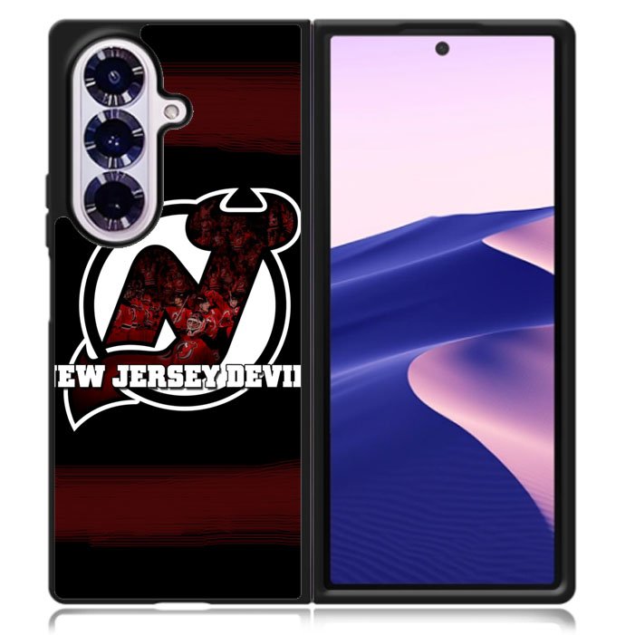 New Jersey Devils NHL Team Logo1 Samsung Galaxy Z Fold 7 5G Case BC1805