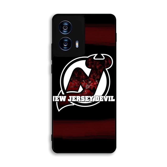 New Jersey Devils NHL Team Logo1 Motorola Moto G Power 5G 2024 Case BC1805