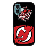 New Jersey Devils Case iPhone 16 Plus BC1806