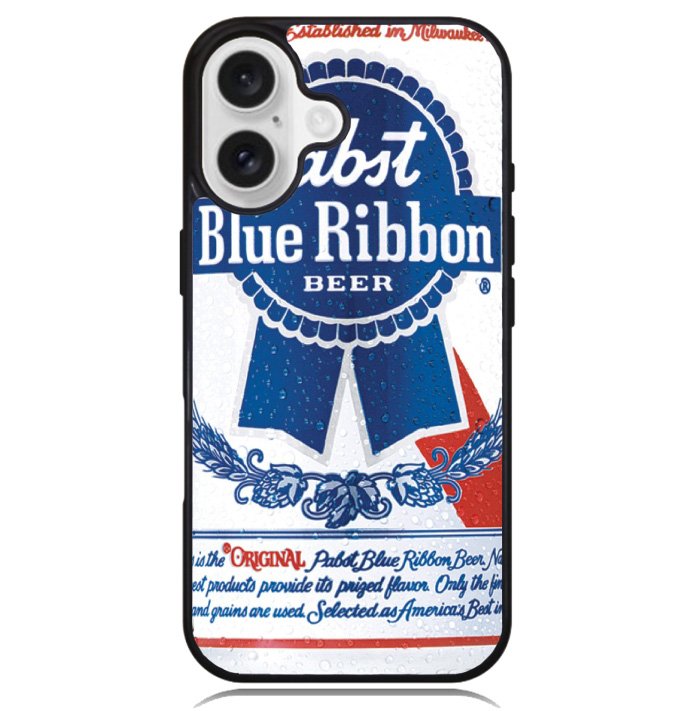 PABST BLUE RIBBON BEER CAN Case iPhone 16 BC1807
