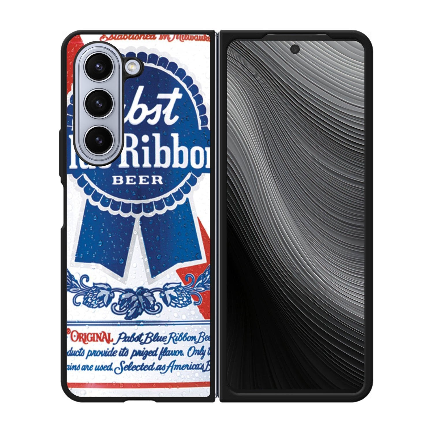 PABST BLUE RIBBON BEER CAN Case Samsung Galaxy z Fold 5 5G BC1807