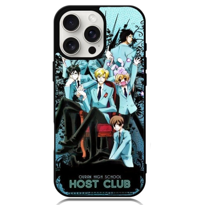 Ouran High School Host Club rare Case iPhone 16 Pro Max BC1808
