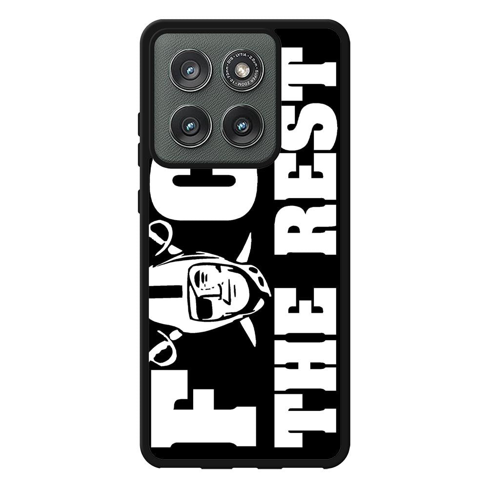 Oakland Raiders NFL Fuck The Rest Case Motorola Moto Edge 2025 BC1811