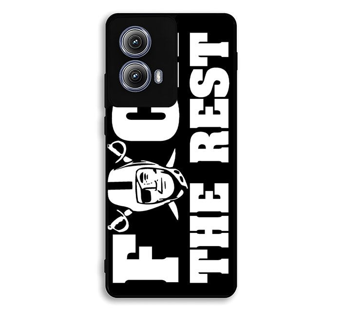 Oakland Raiders NFL Fuck The Rest Motorola Moto Edge 2024 Case BC1811