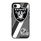 Oakland Raiders Black Gray iPhone 17e Case BC1812