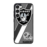 Oakland Raiders Black Gray Case Samsung Galaxy S25 Plus 5G BC1812