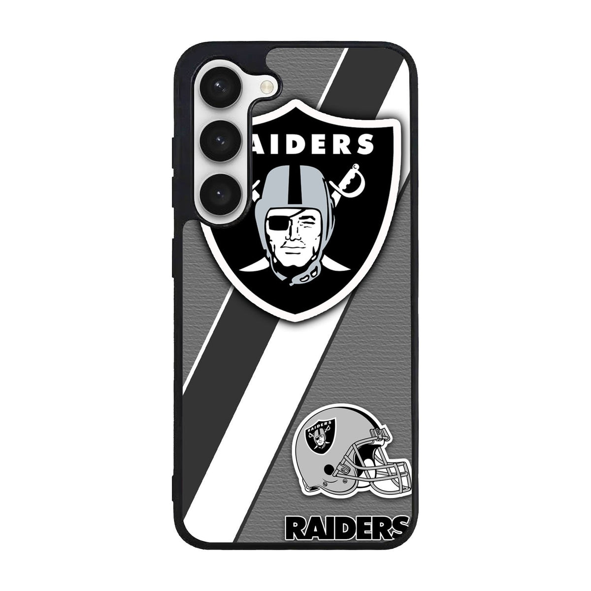 Oakland Raiders Black Gray Case Samsung Galaxy S23 FE 5G BC1812