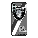 Oakland Raiders Black Gray Samsung Galaxy A16 Case BC1812