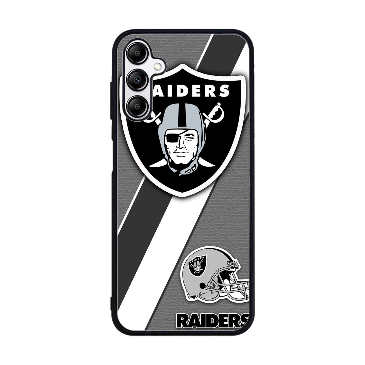 Oakland Raiders Black Gray Case Samsung Galaxy A15 BC1812