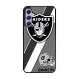 Oakland Raiders Black Gray Case Samsung Galaxy A35 5G BC1812