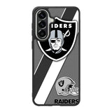 Oakland Raiders Black Gray Samsung Galaxy A37 Case BC1812