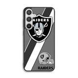 Oakland Raiders Black Gray Samsung Galaxy A26 Case BC1812