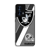 Oakland Raiders Black Gray Motorola Moto G Power 5G 2024 Case BC1812