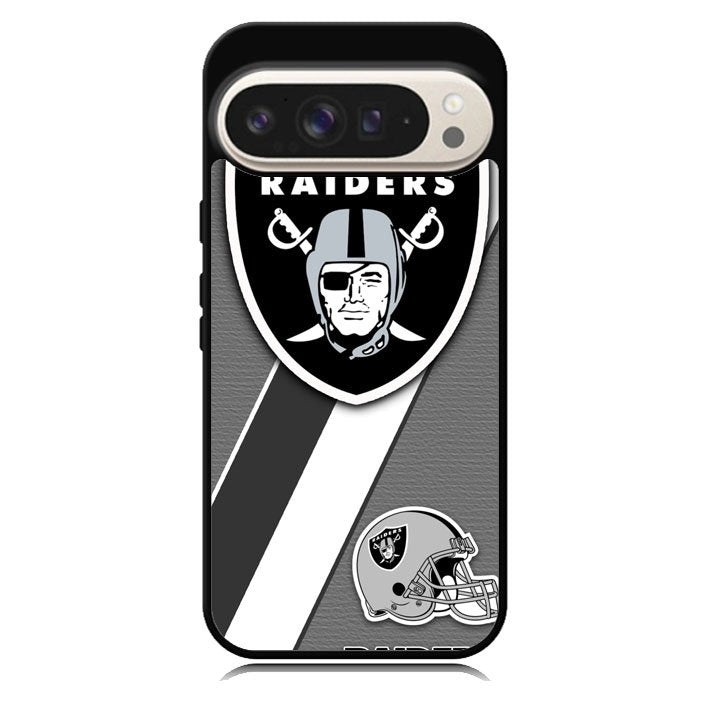 Oakland Raiders Black Gray Google Pixel 10 | Google Pixel 10 Pro Case BC1812