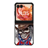 Rebel skull cowboy Motorola Moto Razr 2025/2024 , Moto Razr 60/50 Case BC1957