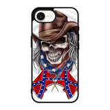 Rebel skull cowboy iPhone 16e Case BC1957