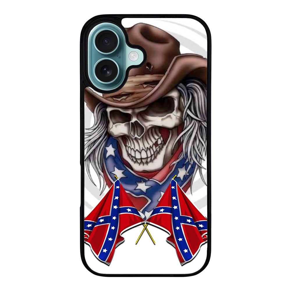 Rebel skull cowboy Case iPhone 16 Plus BC1957