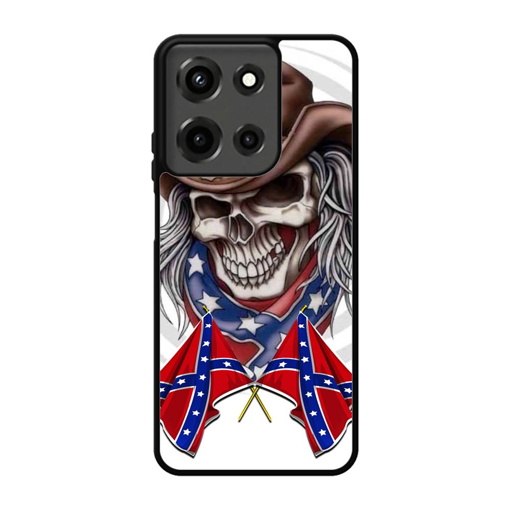 Rebel skull cowboy Motorola Moto G 5G 2025 Case BC1957
