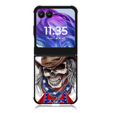 Rebel skull cowboy Motorola Moto Razr Plus 2025/2024 Case, Moto Razr 50 Ultra 5G BC1957