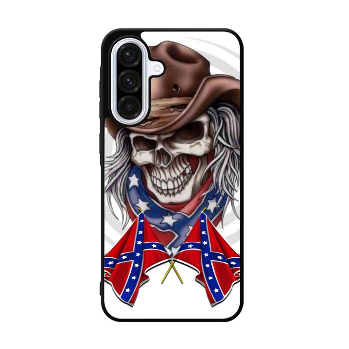 Rebel skull cowboy Samsung Galaxy A36 Case BC1957
