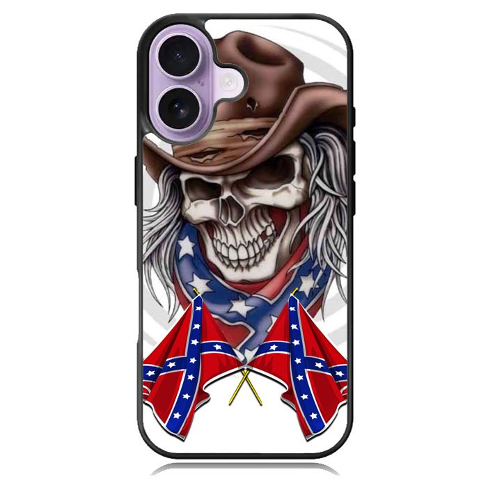 Rebel skull cowboy iPhone 17 Case BC1957