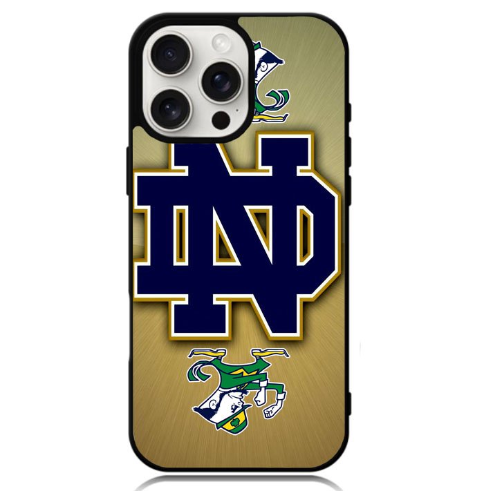rare Notre Dame Fighting Irish Case iPhone 16 Pro BC1814
