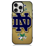 rare Notre Dame Fighting Irish Case iPhone 16 Pro BC1814