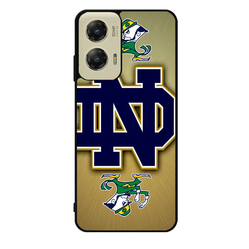 rare Notre Dame Fighting Irish Case Motorola Moto G Stylus 2024 5G BC1814