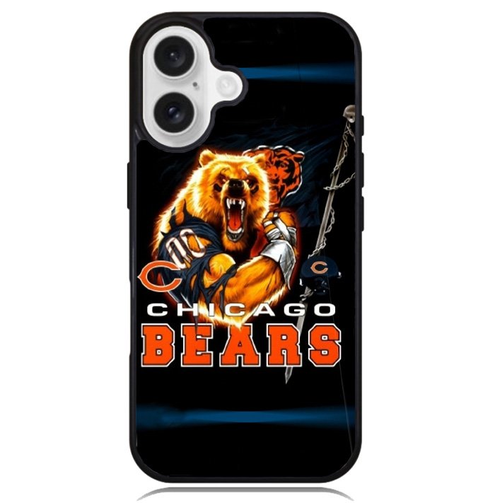 Rare Chicago Bears NFL Team Bear Mascot Case iPhone 16 BC1815