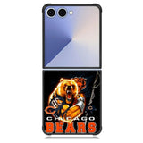 Rare Chicago Bears NFL Team Bear Mascot Samsung Galaxy Z Flip 7 Case BC1815