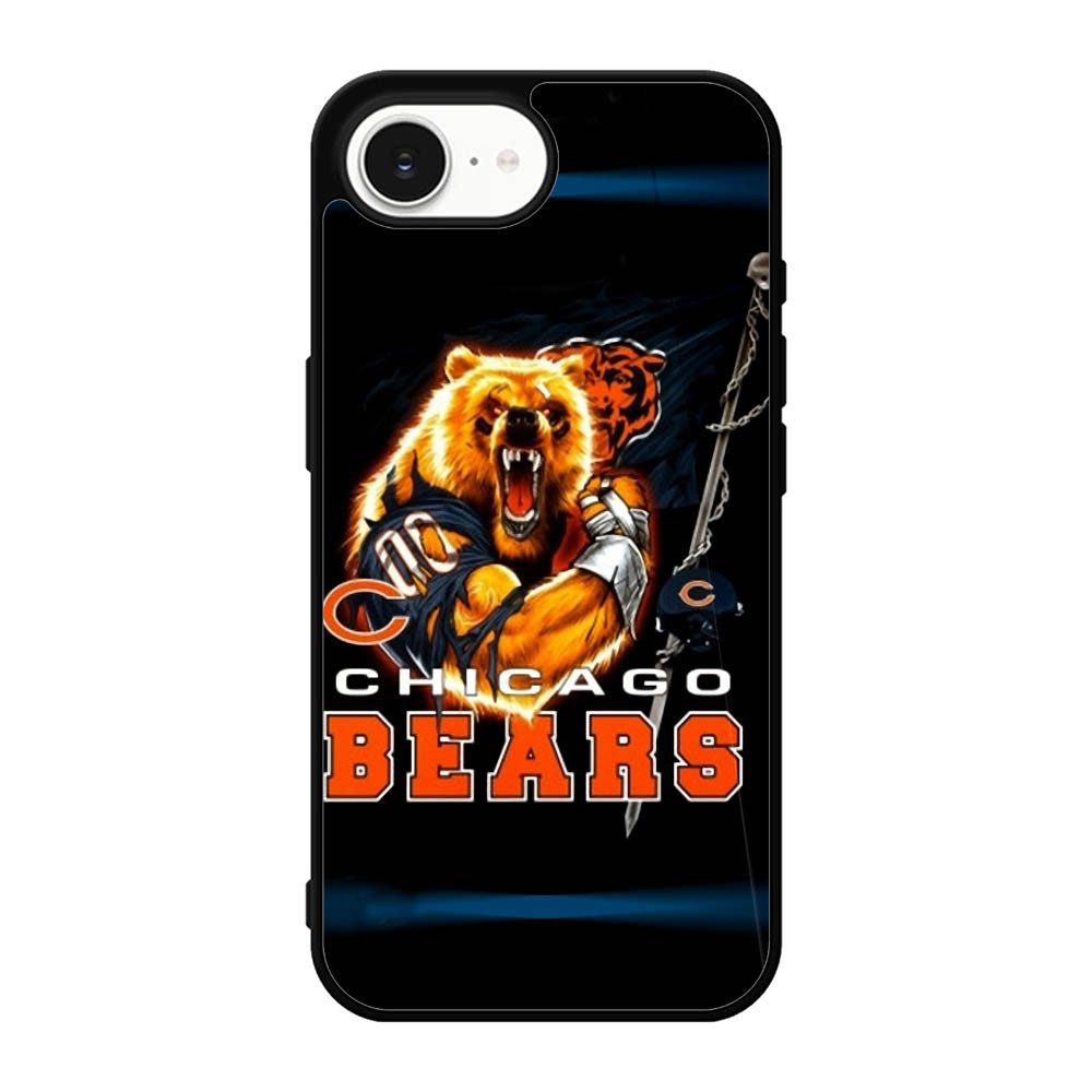 Rare Chicago Bears NFL Team Bear Mascot iPhone 17e Case BC1815