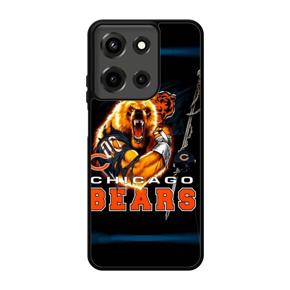 Rare Chicago Bears NFL Team Bear Mascot Motorola Moto G 5G 2025 Case BC1815