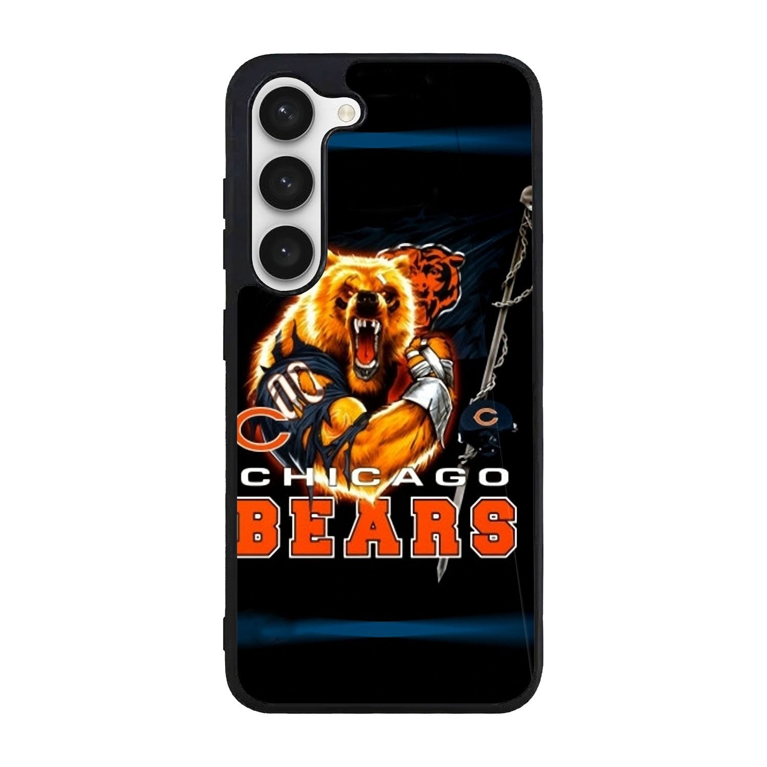 Rare Chicago Bears NFL Team Bear Mascot Case Samsung Galaxy S25 5G BC1815