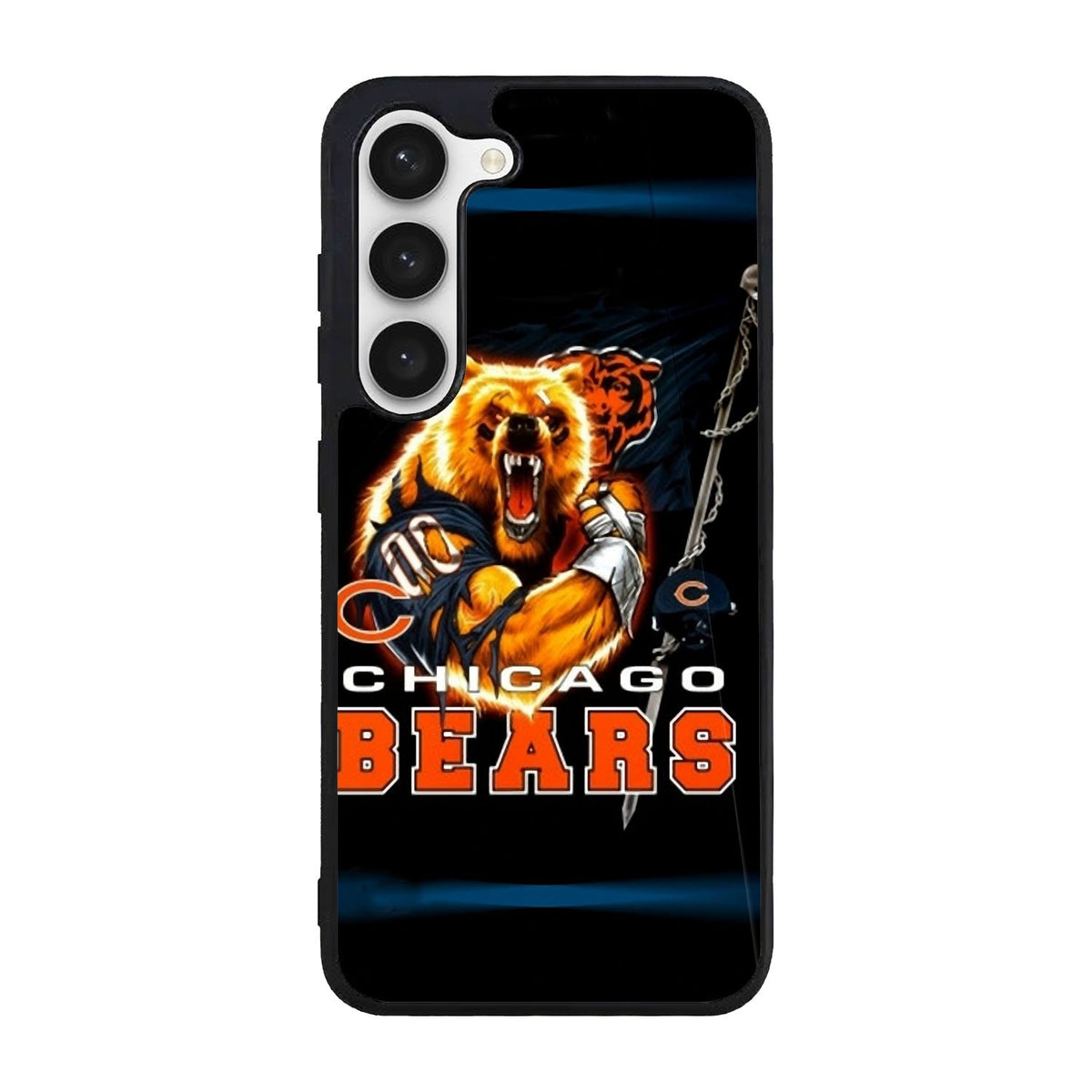 Rare Chicago Bears NFL Team Bear Mascot Case Samsung Galaxy S23 5G BC1815