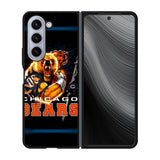 Rare Chicago Bears NFL Team Bear Mascot Case Samsung Galaxy z Fold 5 5G BC1815