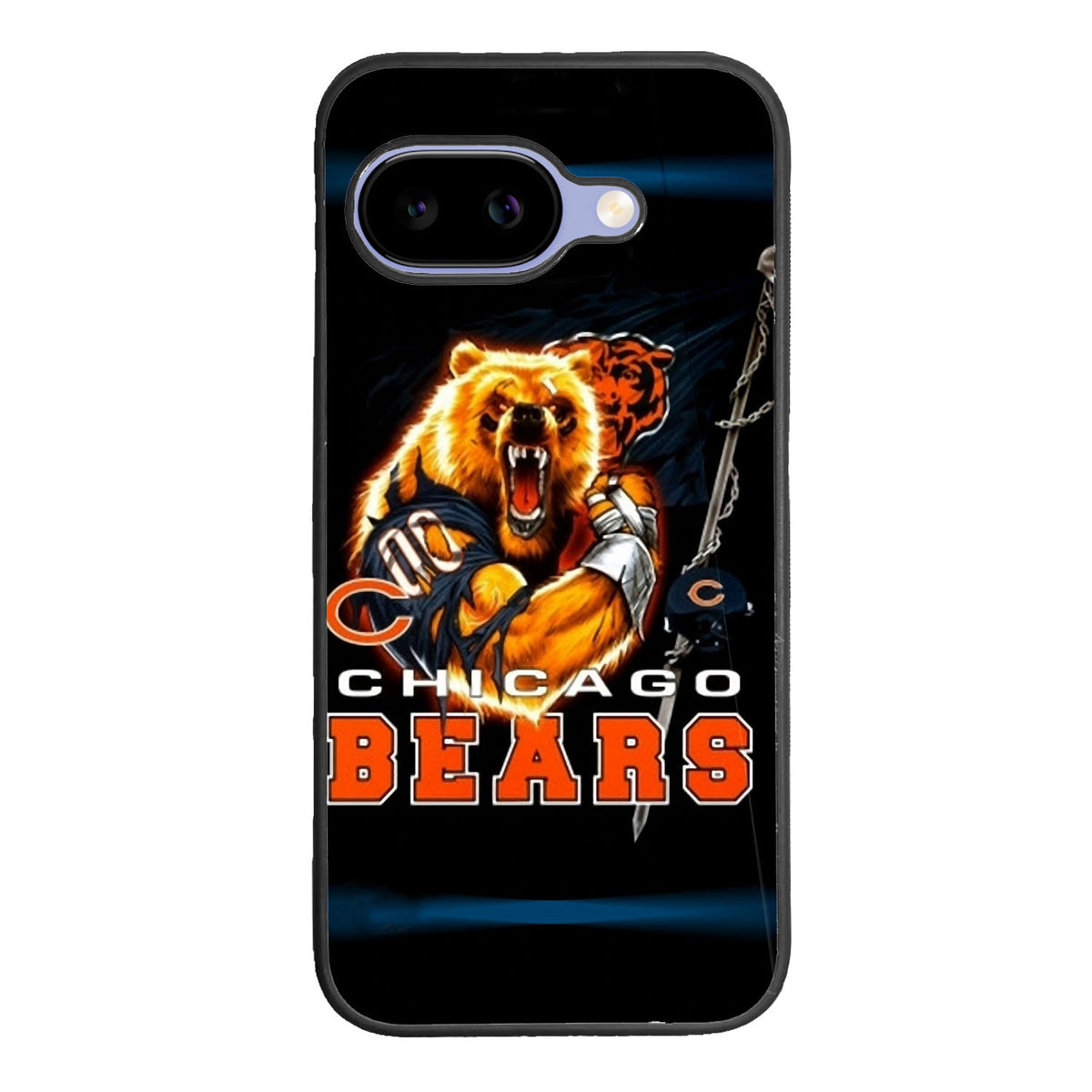 Rare Chicago Bears NFL Team Bear Mascot Case Google Pixel 9A BC1815