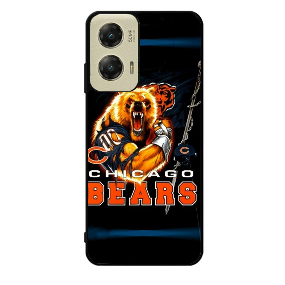 Rare Chicago Bears NFL Team Bear Mascot Case Motorola Moto G Stylus 2024 5G BC1815