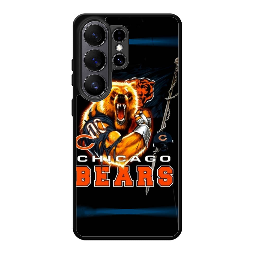 Rare Chicago Bears NFL Team Bear Mascot Samsung Galaxy S26 Ultra Case BC1815