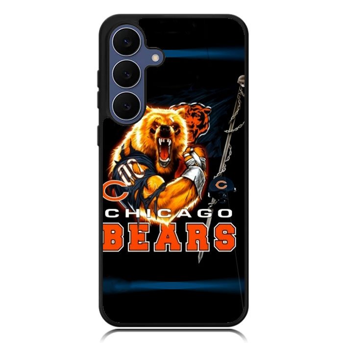 Rare Chicago Bears NFL Team Bear Mascot Samsung Galaxy S25 FE Case BC1815