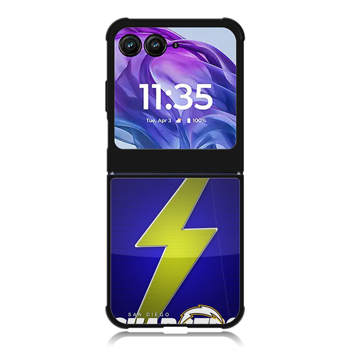 San Diego Chargers NFL Team Logo Motorola Moto Razr 2024 , Moto Razr 50 Case FE1819