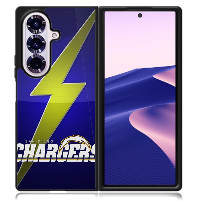 San Diego Chargers NFL Team Logo Samsung Galaxy Z Fold 7 5G Case BC1819