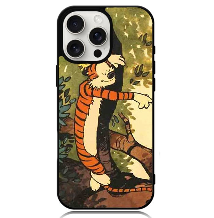 Sleep on The Tree Calvin And Hobbes Case iPhone 16 Pro BC1873