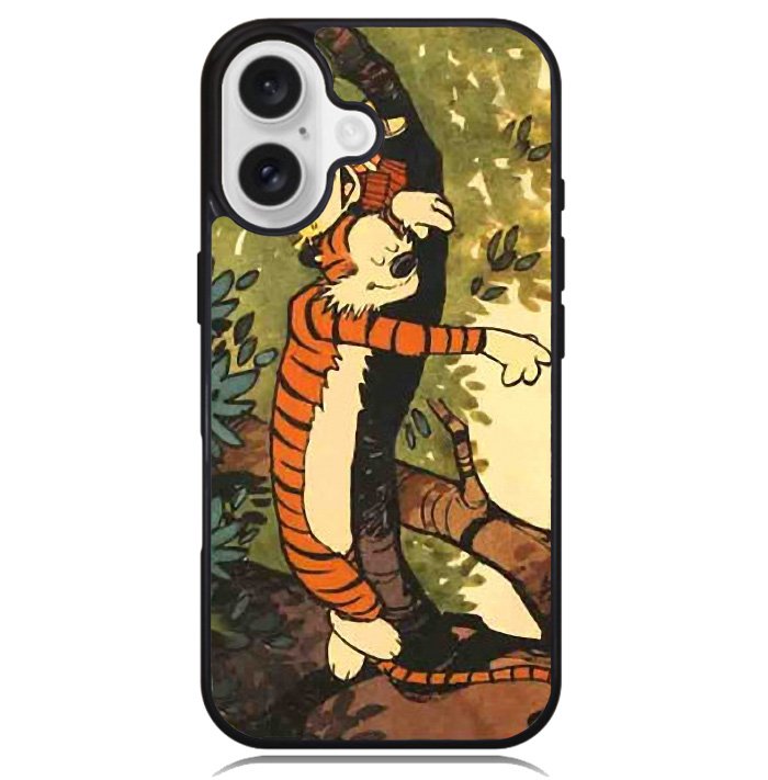 Sleep on The Tree Calvin And Hobbes Case iPhone 16 BC1873