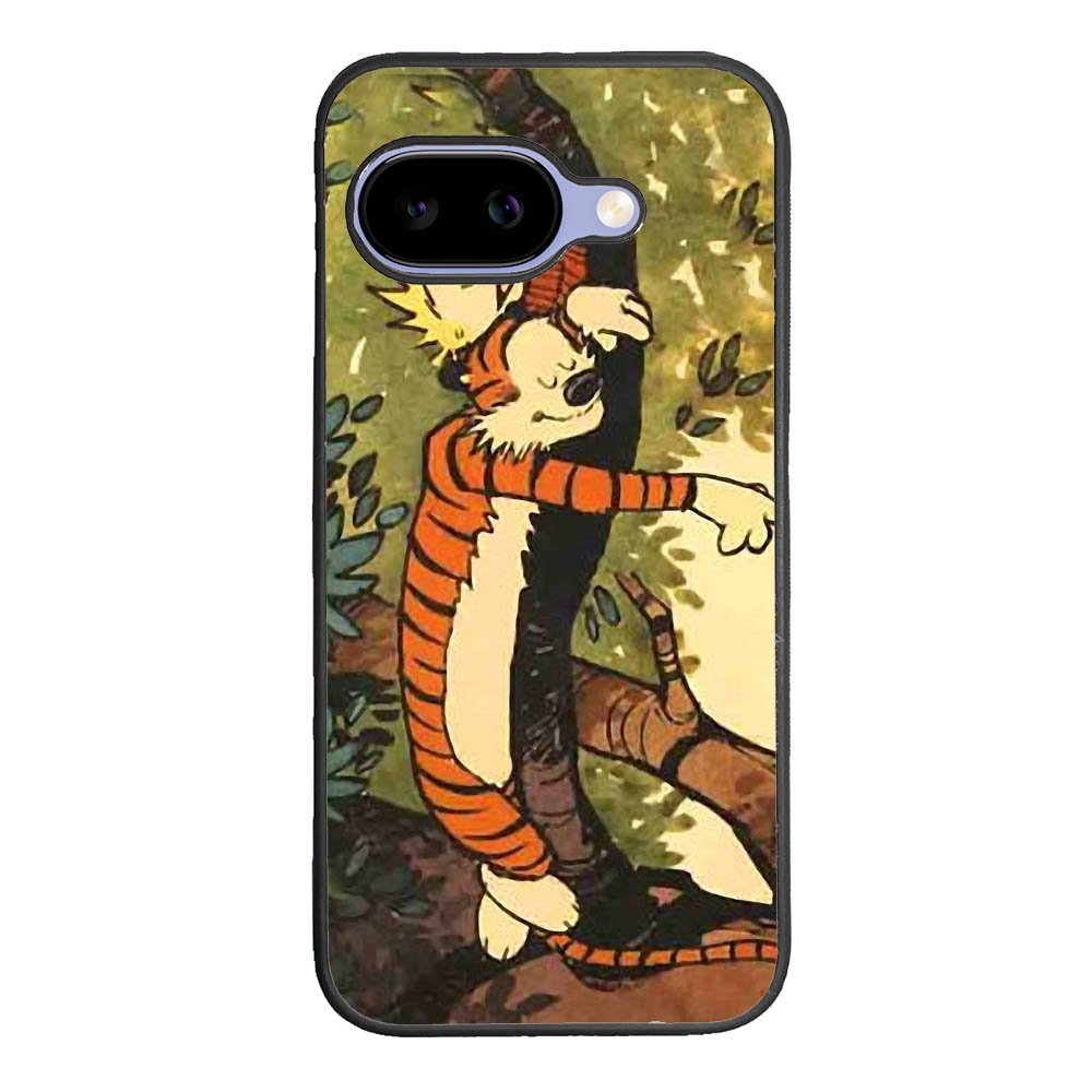 Sleep on The Tree Calvin And Hobbes Google Pixel 10A Case BC1873