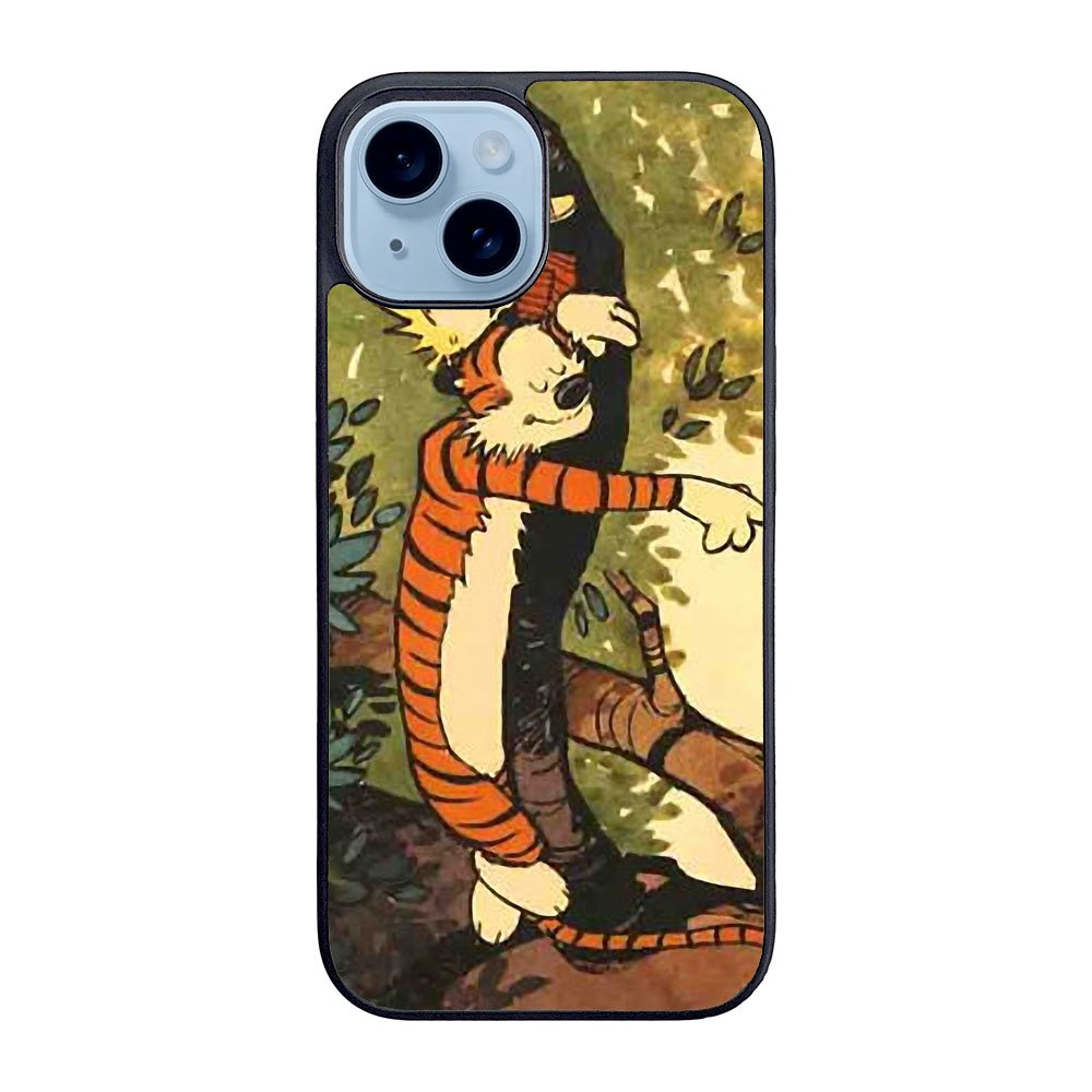Sleep on The Tree Calvin And Hobbes Case iPhone 15 Plus BC1873