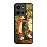 Sleep on The Tree Calvin And Hobbes Motorola Moto G 5G 2025 Case BC1873