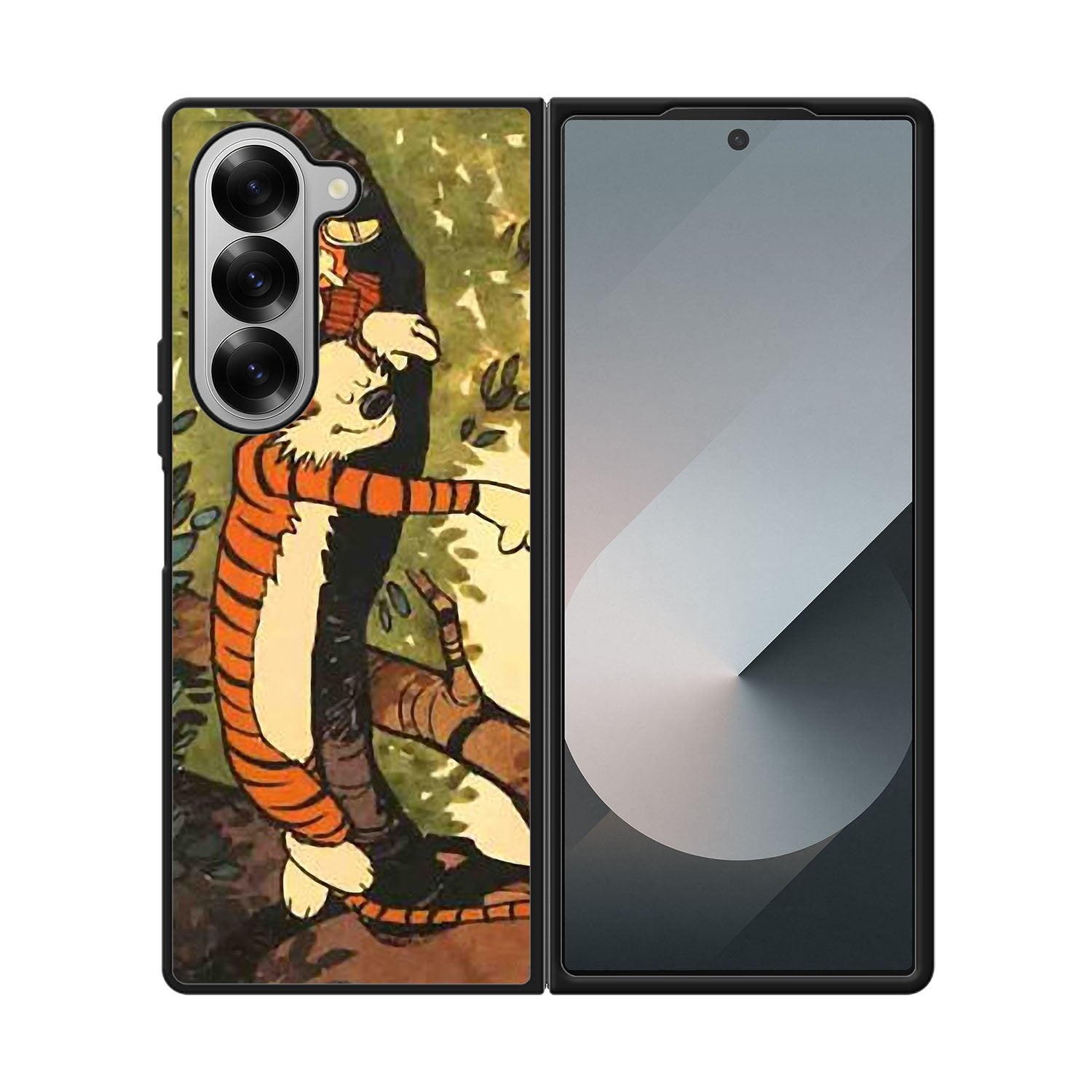 Sleep on The Tree Calvin And Hobbes Case Samsung Galaxy Z Fold 6 5G BC1873