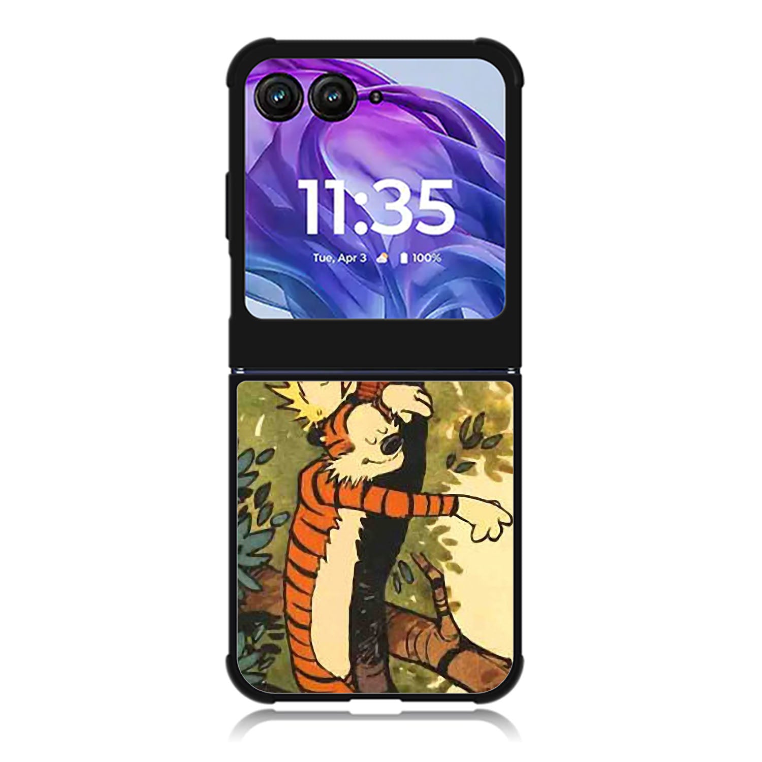 Sleep on The Tree Calvin And Hobbes Motorola Moto Razr 2024 , Moto Razr 50 Case FE1873